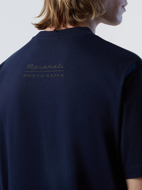 North Sails T-shirt with half trident print