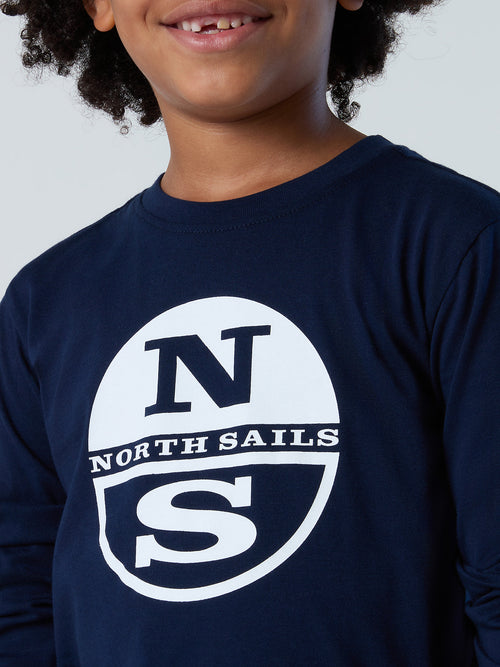 North Sails Long-sleeved logo T-shirt